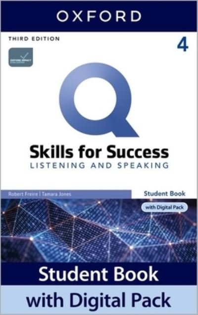 Cover for Oxford University Press · Q: Skills for Success: Level 4: Listening and Speaking Student Book with Digital Pack (Book) (2022)