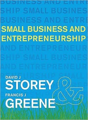 Cover for David Storey · Small Business and Entrepreneurship (Pocketbok) (2010)