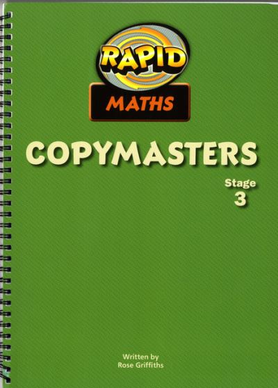 Cover for Rose Griffiths · Rapid Maths: Stage 3 Photocopy Masters - RAPID MATHS (Spiralbuch) (2009)