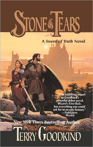 Cover for Terry Goodkind · Stone of Tears (Turtleback School &amp; Library Binding Edition) (Sword of Truth) (Hardcover Book) [Turtleback School &amp; Library Binding edition] (1996)