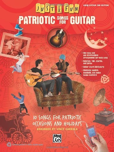 Cover for Alfred Publishing Staff · Jff Patriotic Songs for Guitar (Sheet music) (2013)
