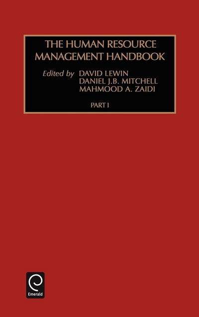 Cover for Mahmood Zaidi · Human Resource Management Handbook - Vol.1 - Human Resource Management Handbook (Hardcover Book) (1998)