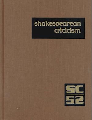 Cover for Michelle Lee · Sc Volume 52 Shakespearean Criticism (Shakespearean Criticism (Gale Res)) (Hardcover Book) [52nd Annotated edition] (2000)