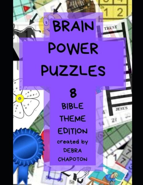 Cover for Boone Patchard · Brain Power Puzzles 8 (Paperback Book) (2019)