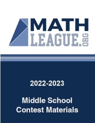 Cover for Tim Sanders · 2022-2023 Middle School Contest Materials (Book) (2023)