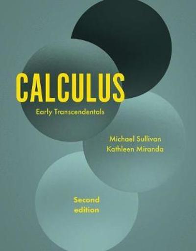 Cover for Michael Sullivan · Calculus: Early Transcendentals (Gebundenes Buch) [2nd ed. 2019 edition] (2018)