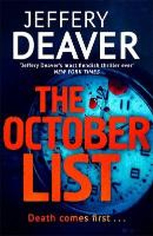 Cover for Jeffery Deaver · The October List (Pocketbok) (2014)
