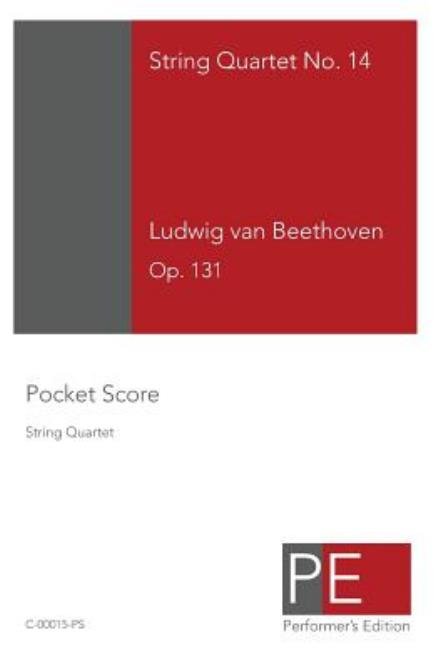 Cover for Ludwig Van Beethoven · String Quartet No. 14 (Taschenbuch) (2009)