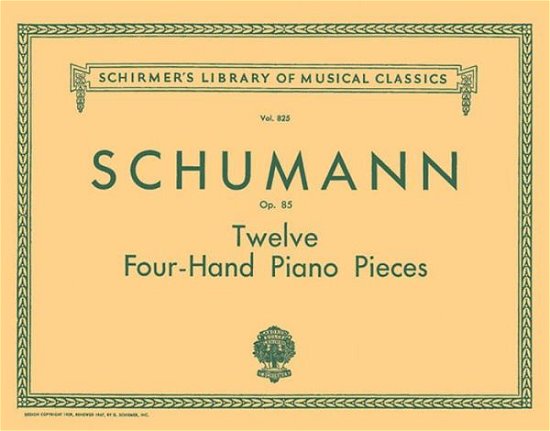 Cover for R. Schumann · 12 Pieces for Large and Small Children, Op. 85 (Bog) (1986)