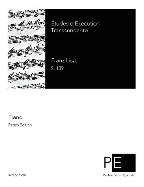 Cover for Franz Liszt · Etudes D'execution Transcendante (Paperback Book) (2015)