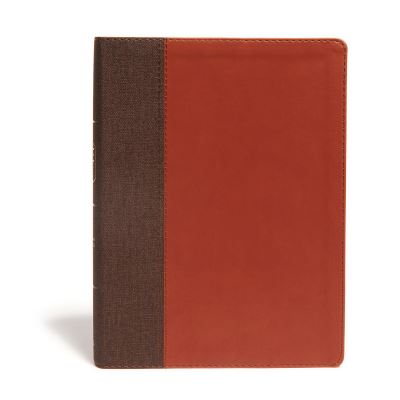 Cover for Holman Bible Staff Holman Bible Staff · CSB Life Essentials Study Bible, Brown LeatherTouch, Indexed (Leather Book) (2020)