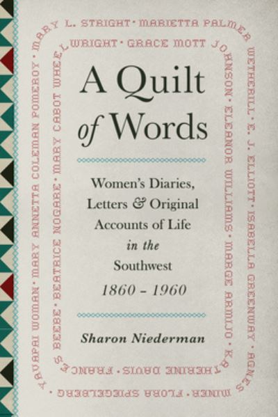 Cover for Sharon Niederman · A Quilt of Words (Paperback Book) (1990)