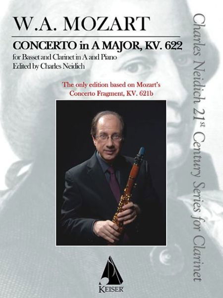 Cover for Wolfgang Amadeus Mozart · Clarinet Concerto, K. 622 (Buch) (2018)