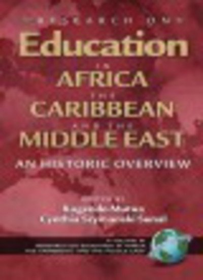 Cover for Kagendo Mutua · Research on Education in Africa, the Caribbean, and the Middle East (Pb) (Paperback Book) (2000)