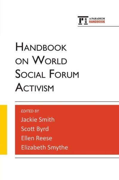 Cover for Jackie Smith · Handbook on World Social Forum Activism (Paperback Book) (2015)