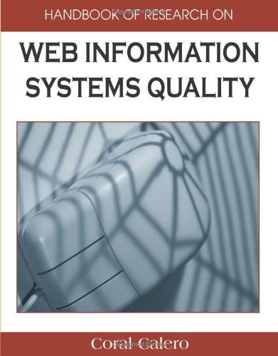 Cover for Coral Calero · Handbook of Research on Web Information Systems Quality (Hardcover Book) (2008)