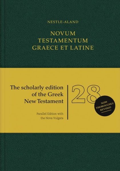 Cover for German Bible Society · Na28 Novum Testamentum Graece et Latine (Hardcover Book) (2015)