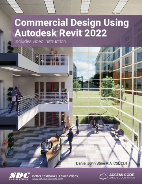 Cover for Daniel John Stine · Commercial Design Using Autodesk Revit 2022 (Paperback Book) (2021)