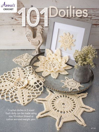 Cover for Annie's Crochet · 101 Doilies (Paperback Book) (2019)