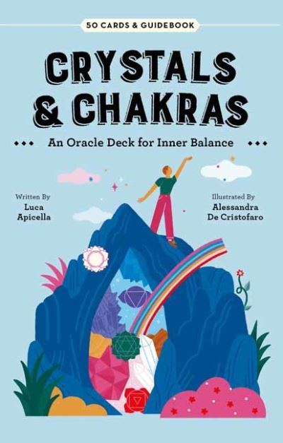 Cover for Luca Apicella · Crystals &amp; Chakras: An Oracle Deck for Inner Balance (Book) (2024)