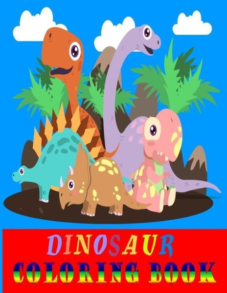 Cover for Afani Books · Dinosaur coloring book (Paperback Bog) (2019)