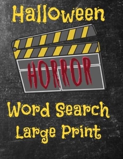Cover for Cherb Publishing · Halloween Horror Word Search (Pocketbok) (2019)