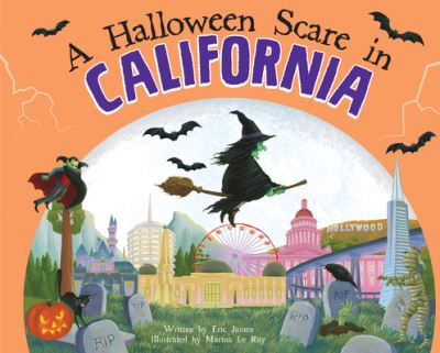 Cover for Eric James · A Halloween Scare in California (Inbunden Bok) (2021)