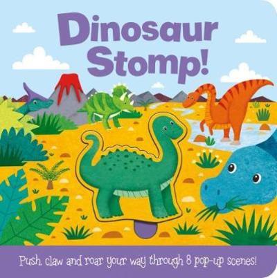 Cover for Jenny Copper · Dinosaur Stomp! - Push and Play (Board book) (2018)