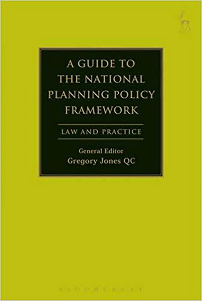 Cover for QC Gregory Jones · National Planning Policy: The NPPF and Policies for Development Management (Gebundenes Buch) (2025)