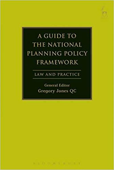 Cover for QC Gregory Jones · National Planning Policy: The NPPF and Policies for Development Management (Hardcover bog) (2025)