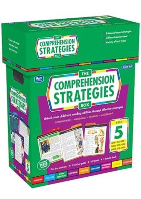 Cover for RIC Publications · The Comprehension Strategies Box 5: Unlock your children’s reading abilities through effective strategies. - The Comprehension Strategies Box (Buch) (2021)