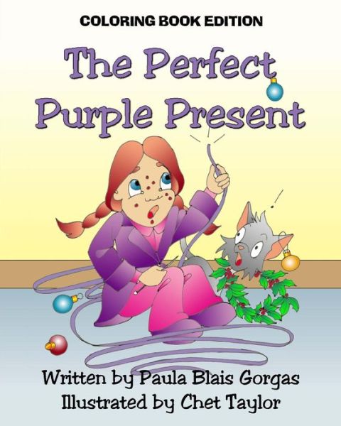 Cover for Paula Blais Gorgas · The Perfect Purple Present (Paperback Book) (2016)