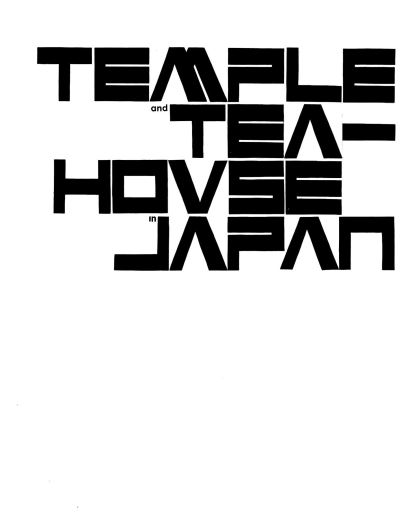 Werner Blaser · Temple and Teahouse in Japan (Hardcover Book) (2021)