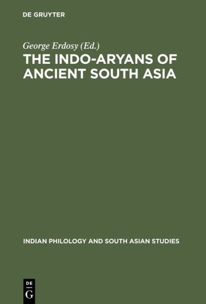 Cover for George Erdosy · Indo-Aryans of Ancient South Asia (Book) (1995)