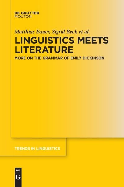 Cover for Matthias Bauer · Linguistics Meets Literature (Paperback Book) (2022)