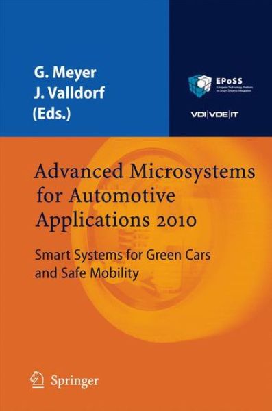 Cover for Tim Meyer · Advanced Microsystems for Automotive Applications: Smart Systems for Green Cars and Safe Mobility - Vdi-buch (Hardcover Book) (2010)