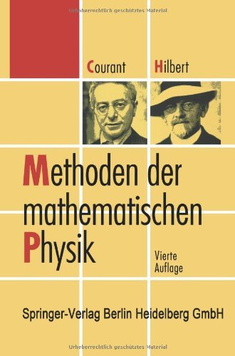 Cover for Courant, Richard (New York University) · Methoden Der Mathematischen Physik (Paperback Book) [4th 4. Aufl. 1993. Softcover Reprint of the Origin edition] (2012)