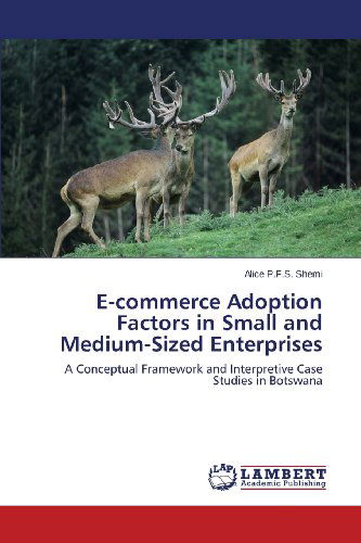 Cover for Alice P.f.s. Shemi · E-commerce Adoption Factors in Small and Medium-sized Enterprises: a Conceptual Framework and Interpretive Case Studies in Botswana (Paperback Book) (2013)