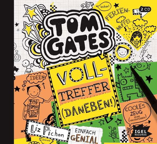 Tom Gates 10. Volltreffer - Liz Pichon - Musikk - Tonpool - 9783731312475 - 24. februar 2020