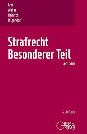 Cover for Ulrich Weber · Strafrecht, Besonderer Teil (Taschenbuch) (2021)