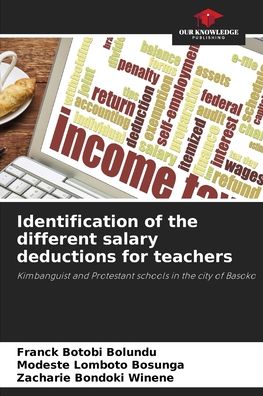 Cover for Franck Botobi Bolundu · Identification of the different salary deductions for teachers (Paperback Book) (2021)