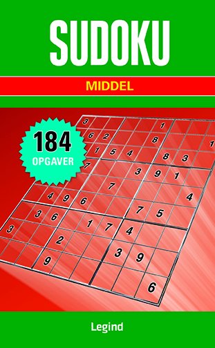 Cover for Mini opgavebøger: Sudoku - Middel (Paperback Bog) [1. udgave] (2023)