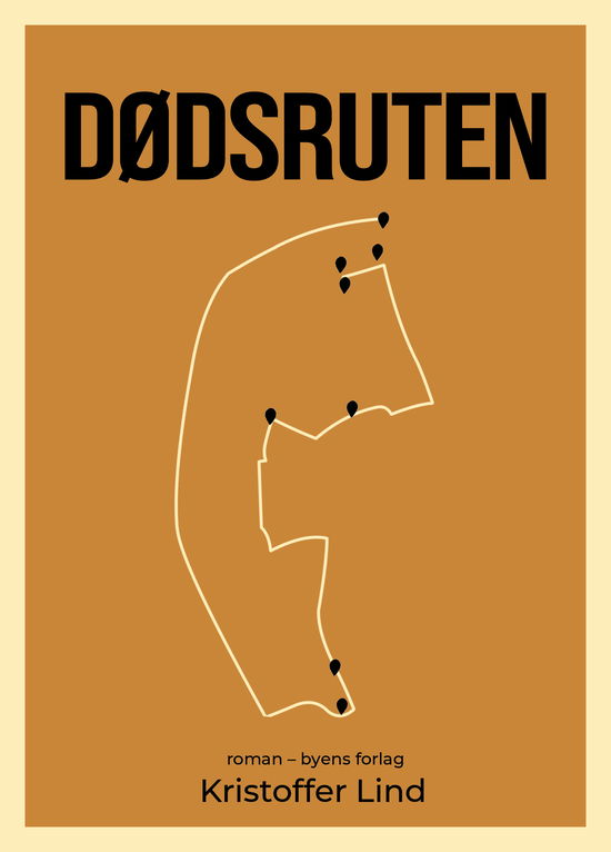 Cover for Kristoffer Lind · Dødsruten (Sewn Spine Book) [1st edition] (2021)