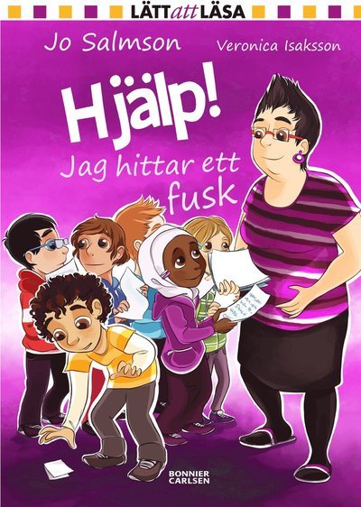 Cover for Jo Salmson · Hjälp: Hjälp! Jag hittar ett fusk (Innbunden bok) (2013)