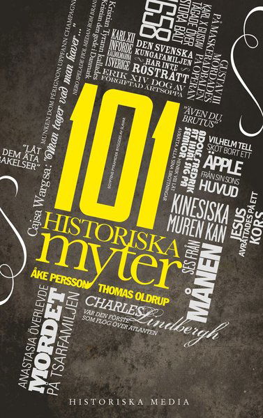 Cover for Thomas Oldrup · 101-serien: 101 historiska myter (Buch) (2018)