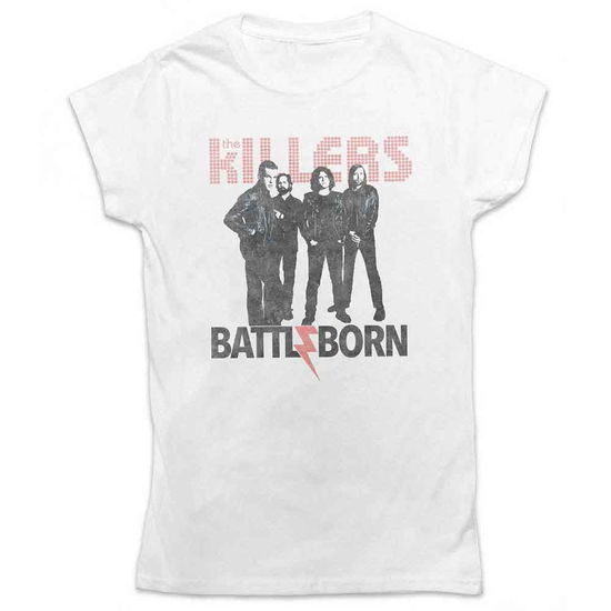 The Killers Ladies T-Shirt: Battle Born - Killers - The - Merchandise -  - 9950670228475 - 