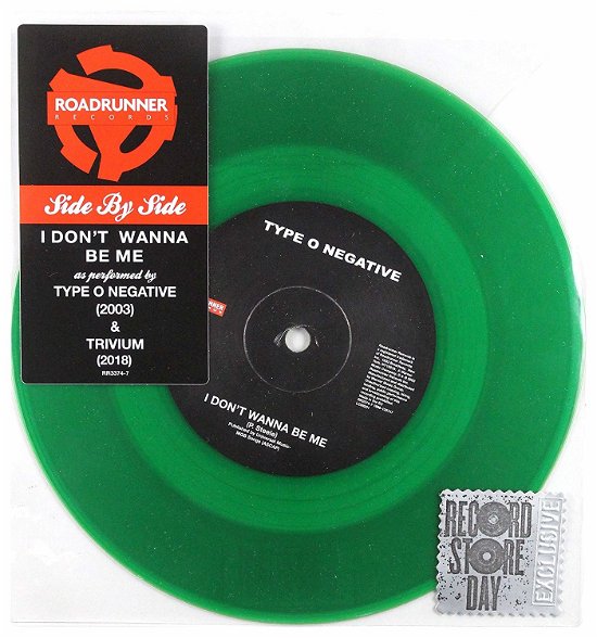 Side by Side: I Don't Wanna Be Me - Type O Negative / Trivium - Musikk - ROCK - 0016861337476 - 23. november 2018