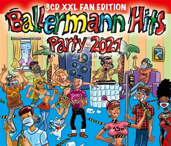 Cover for Ballermann Hits Party 2021 (CD) [Xxl Fan edition] (2020)