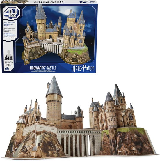 Cover for Spin Master · Spin Master Harry Potter - Hogwarts Castle 4d Puzzle (6069831) (MERCH)