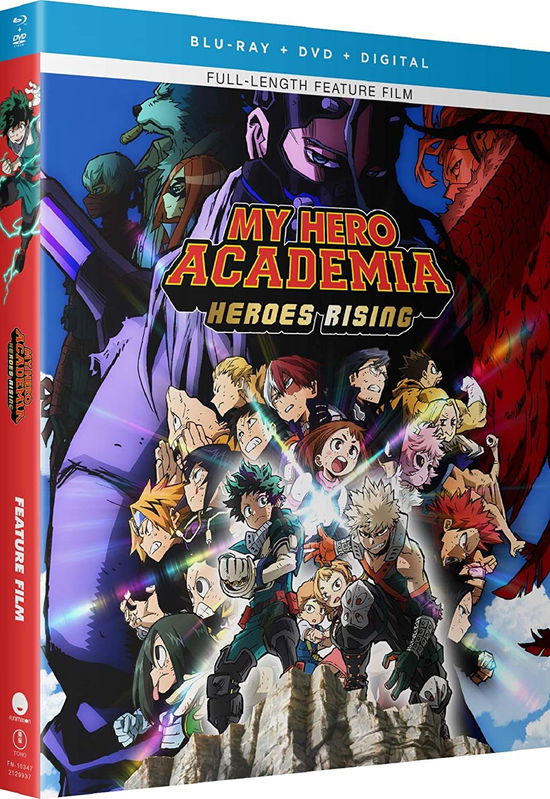 My Hero Academia: Heroes Rising - Blu-ray - Movies - ANIMATION, FOREIGN, ADVENTURE, ANIME, AC - 0704400103476 - October 27, 2020